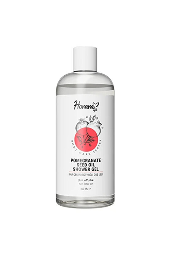 Homm Life Lıfe Nar Çekirdeği Yağlı Duş Jeli 400 ml Ds 1359
