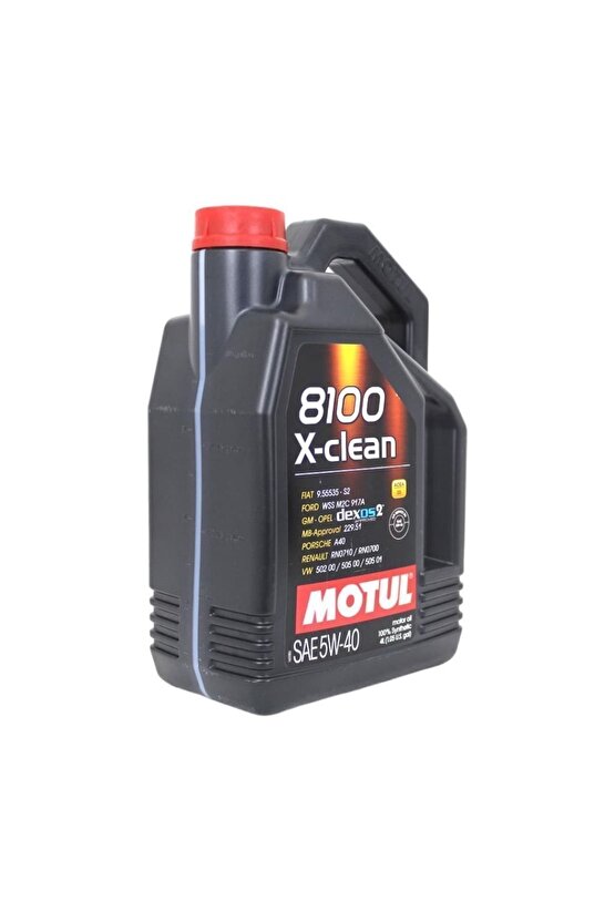 8100 X-clean 5w40 4 Litre