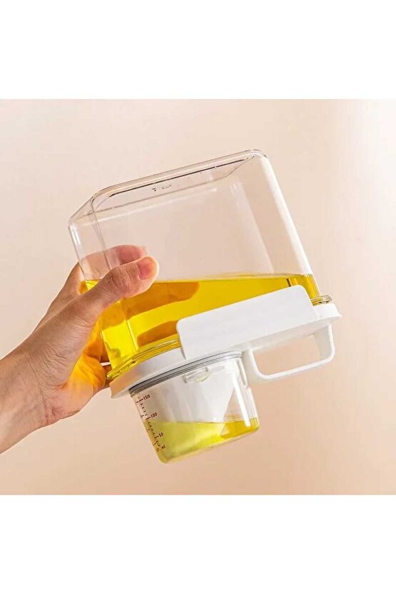 Çok fonksiyonlu gıda organizeri Hava almaz, sızdırmaz , ölçekli  4 boy