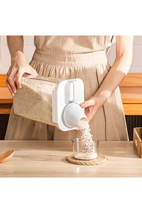 Çok fonksiyonlu gıda organizeri Hava almaz, sızdırmaz , ölçekli  4 boy