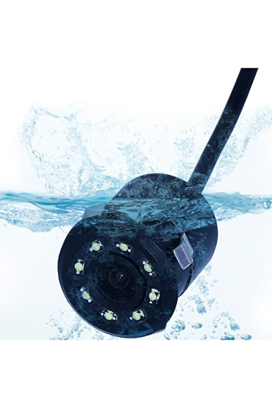 8 Ledli Araç Geri Görüş Kamera Ve Montaj Set