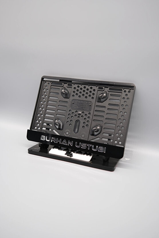 KİŞİYE ÖZEL İSİMLİ GÜMÜŞ PLEKSİ MOTOR PLAKALIĞI