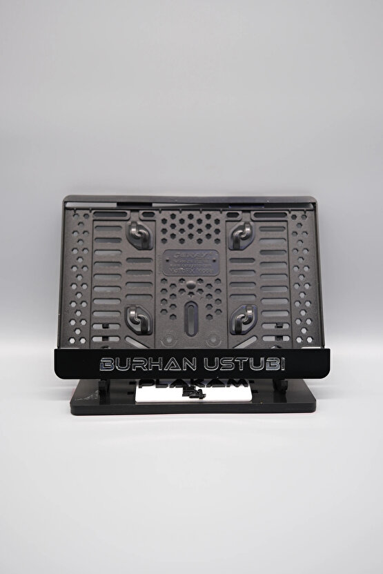 KİŞİYE ÖZEL İSİMLİ GÜMÜŞ PLEKSİ MOTOR PLAKALIĞI