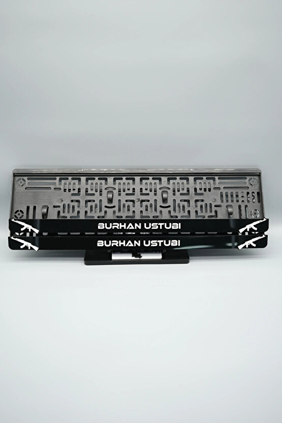 KELEŞLİ KİŞİYE ÖZEL İSİMLİ PLEKSİ ARABA PLAKALIĞI