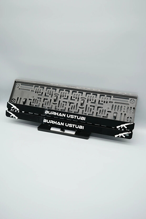 KELEŞLİ KİŞİYE ÖZEL İSİMLİ PLEKSİ ARABA PLAKALIĞI