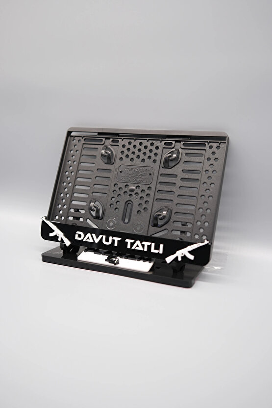 KELEŞ TEMALI KİŞİYE ÖZEL İSİMLİ PLEKSİ MOTOR PLAKALIĞI