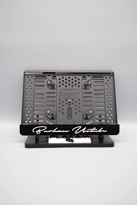 İMZA FONTLU KİŞİYE ÖZEL İSİMLİ PLEKSİ MOTOR PLAKALIĞI