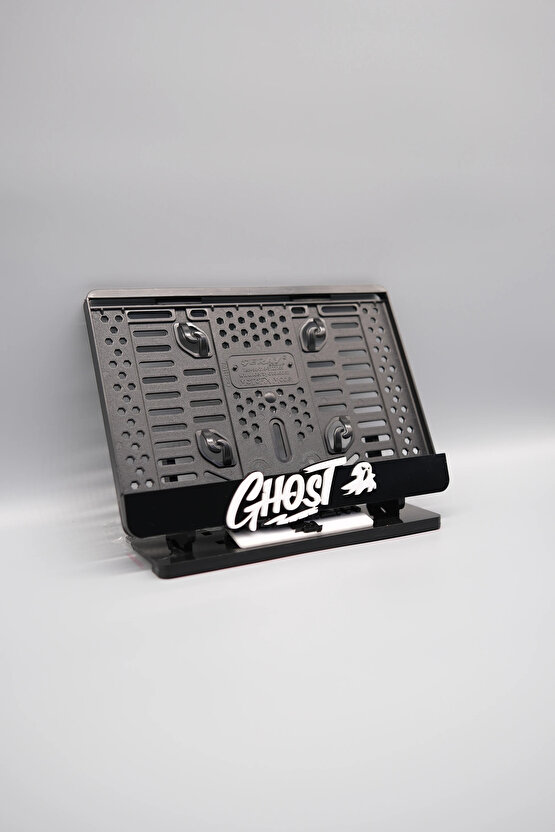 GHOST 3D KABARTMALI PLEKSİ MOTOR PLAKALIĞI