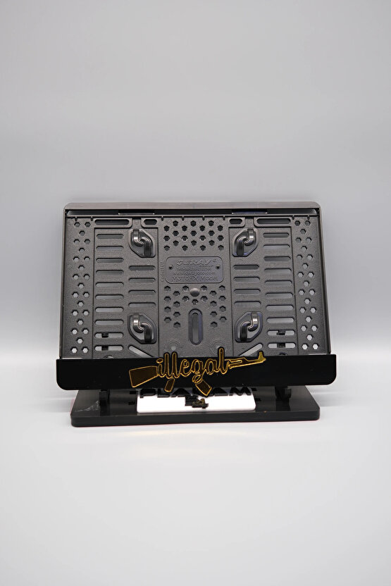 İLLEGAL KELEŞ GOLD PLEKSİ MOTOR PLAKALIĞI