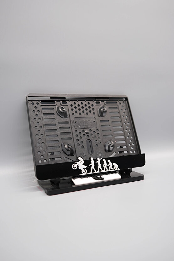 EVRİM CROS 3D KABARTMALI PLEKSİ MOTOR PLAKALIĞI