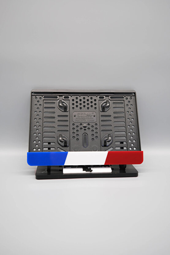 FRANSA 3D KABARTMALI PLEKSİ MOTOR PLAKALIĞI
