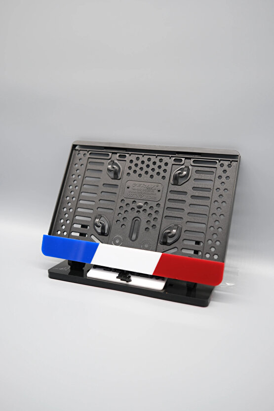 FRANSA 3D KABARTMALI PLEKSİ MOTOR PLAKALIĞI