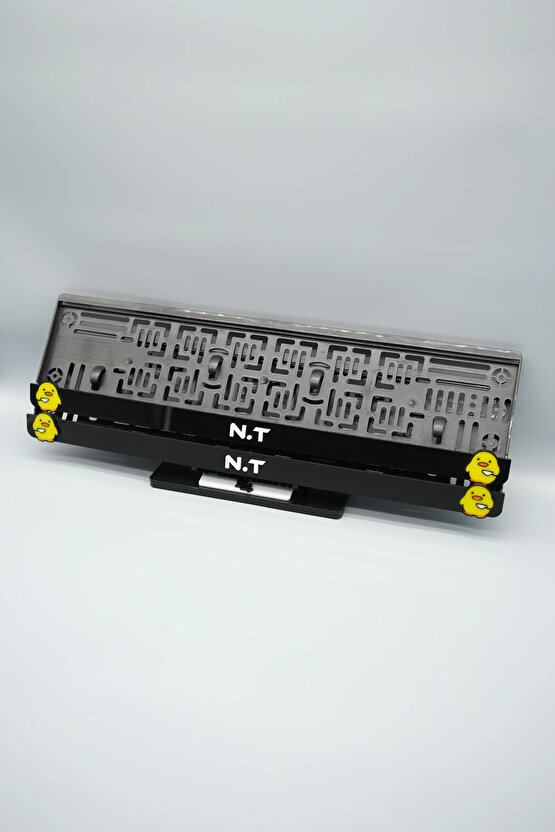 KATİL CİVCİV NT YAZILI 3D KABARTMALI PLEKSİ ARABA PLAKALIĞI