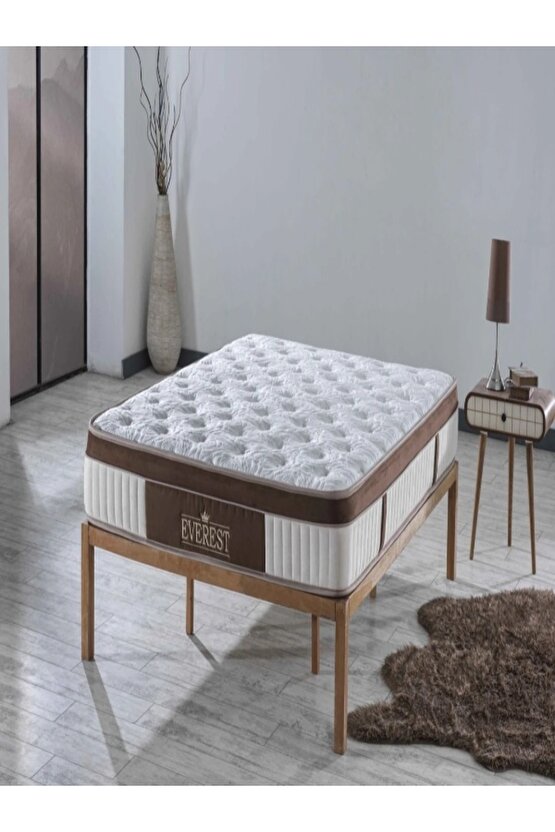 Everest Çift Kişilik Full Ortopedik Visco Yaylı Yatak