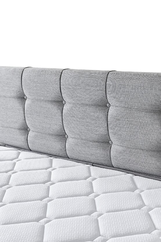 Mimoza Çift Kişilik Sandıklı Baza ve Başlık Takımı 2’li Set