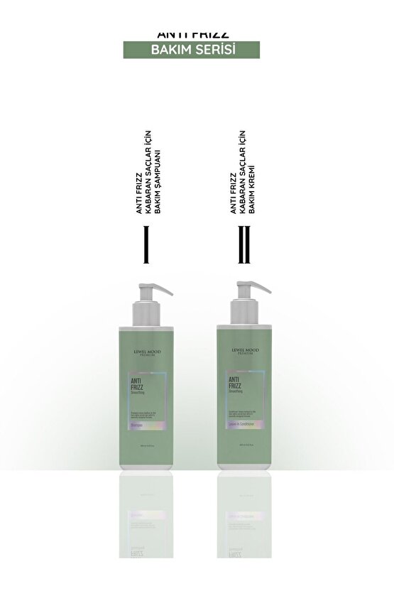 Anti Frizz Kabaran Saçlar İçin Bakım Kremi