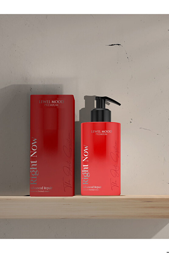 Right Now Advanced Repair Yıpranmış Saçlar Için Durulanmayan Yoğun Bakım Maskesi Levelmood 250ml