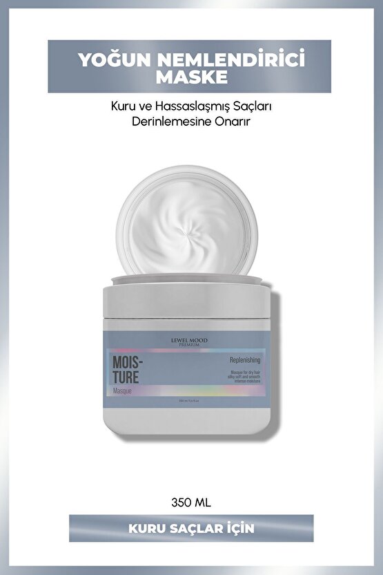 Moısture Kuru Ve Yıpranmış Saçlar İçin Nem Bakım Maskesi