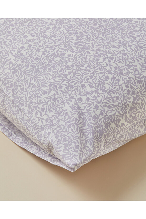 TIMELESS GARDEN Kolay Ütülenir 2li Yastık Kılıfı 50x70 cm Açık Mor