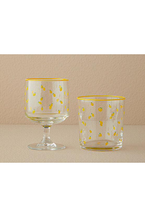 Lemon Blossom Cam 3lü Cup Sarı