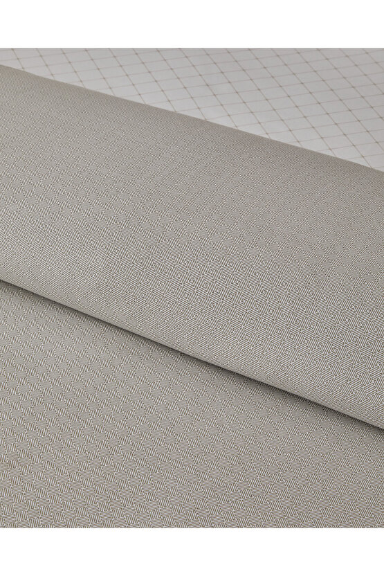 Flowing Stripes Kolay Ütülenir Tek Kişilik Nevresim Takımı 160x220 cm Bej