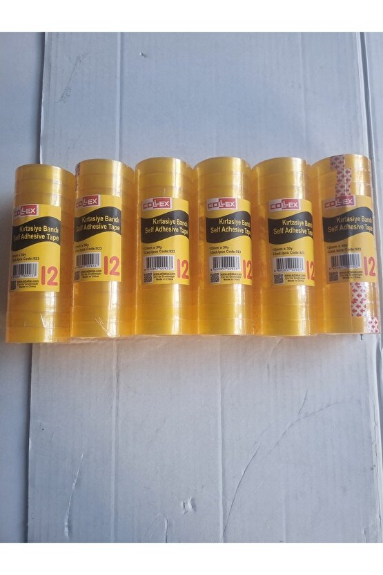 PARA BANDI 72 ADET COLLEX 12 MM 30 Y SELO BANT