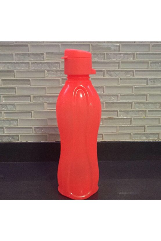 Eko Şişe 500 ml Neon Mercan Pratik Kapak