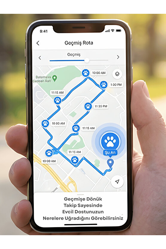 Kedi Köpek Takip Cihazı Android IOS Uyumlu Pet Evcil Hayvan Tasması Sim Kartsız Akıllı Takip Cihazı