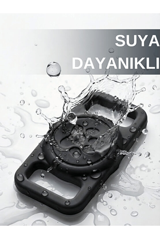 Boş Airtag Yuvalı Kedi Köpek Tasması Evcil Hayvan Pet Takip Cihazı Silikon Yaka Kılıfı Şık Tasarım