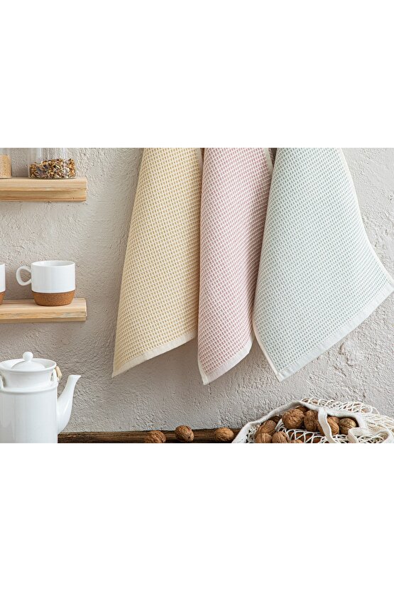 Relief Pamuk Kurulama Bezı 30x50 Cm Bej