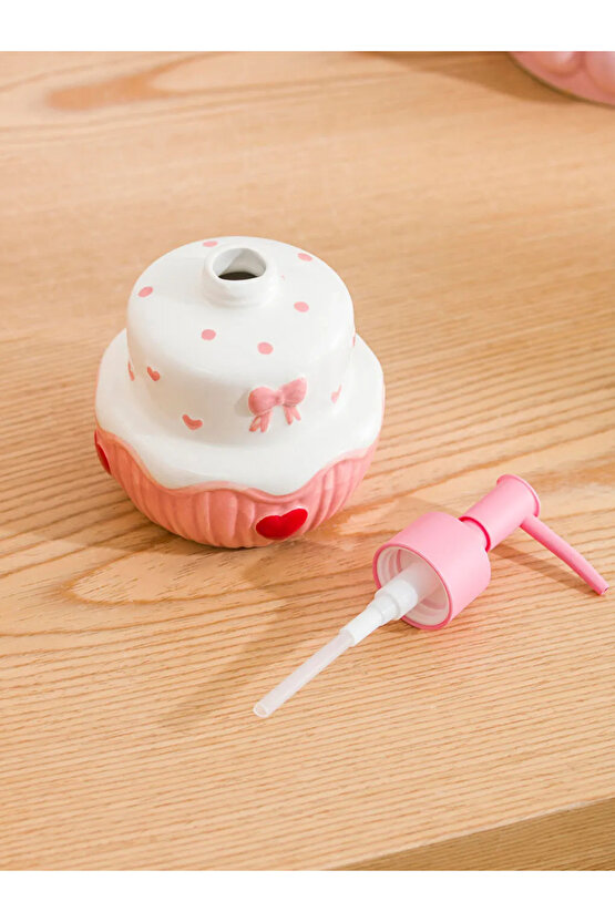 LCW HOME Karışık Kalp Desenli Seramik Sıvı Sabunluk