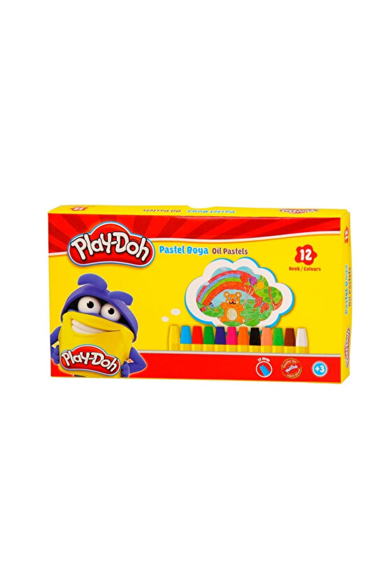 PLAY-DOH 12 RENK PASTEL BOYA PA002
