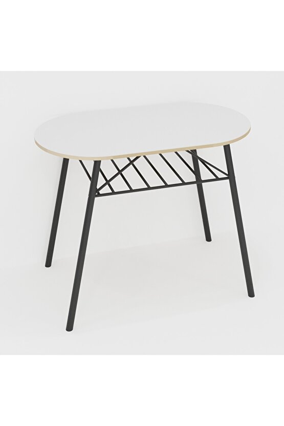 2 Kişilik Mutfak Bahçe Masa Sandalye Seti Beyaz 1466