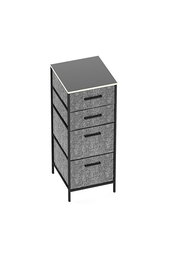 Çocuk 4 Çekmeceli Komodin Sehpa