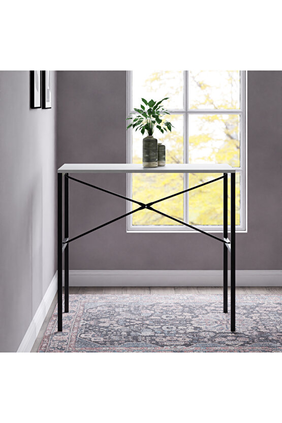 Bar Masası Bistro Masa Mutfak Yemek Masası Gzl Beyaz 1568