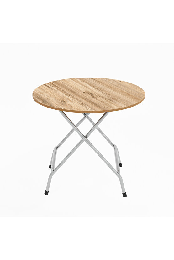 Mutfak Masa Yemek Katlanır Bahçe Masası Yuvarlak