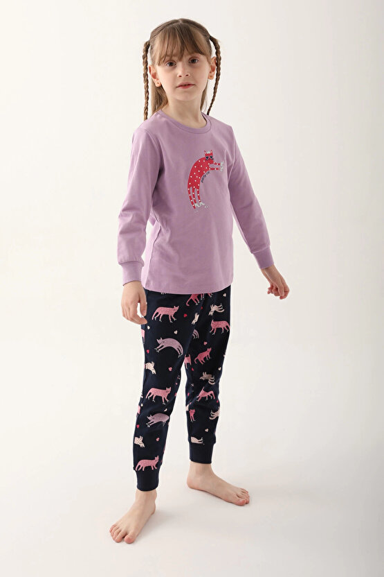 KIZ İKİLİ TAKIM - LİLA