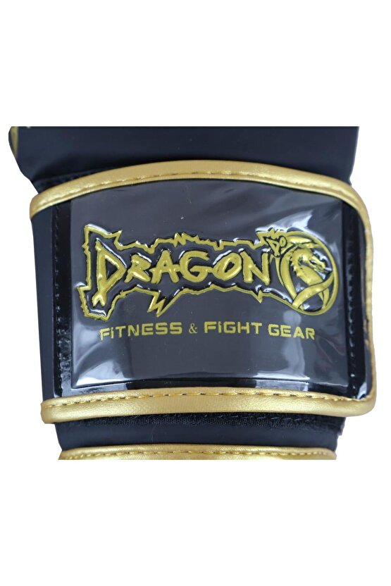 Gold Fury Boks Eldiveni Muay Thai Eldiveni ve Skull Gold 3,5 Mt Kuru Kafalı Boks Bandajı