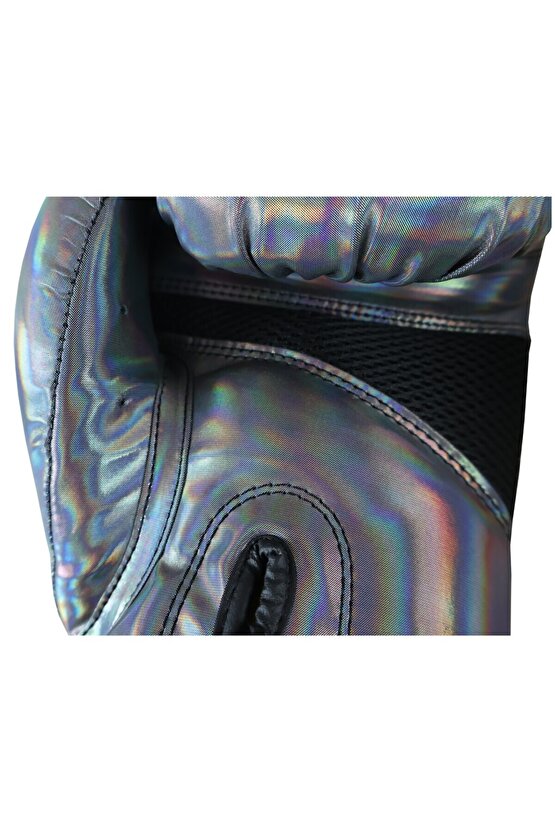 Glossy Kick Boks Eldiveni Muay Thai Müsabaka ve Antreman Eldiveni Bandajlı 2li Set