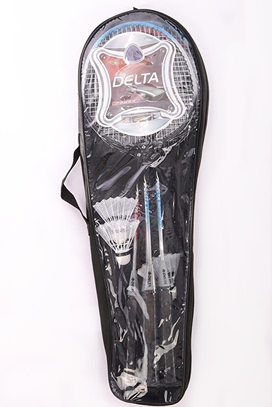 4 Adet Badminton Raketi İle 3 Adet Badminton Topu Ve Deluxe Badminton Çantası Dörtlü Grup Seti