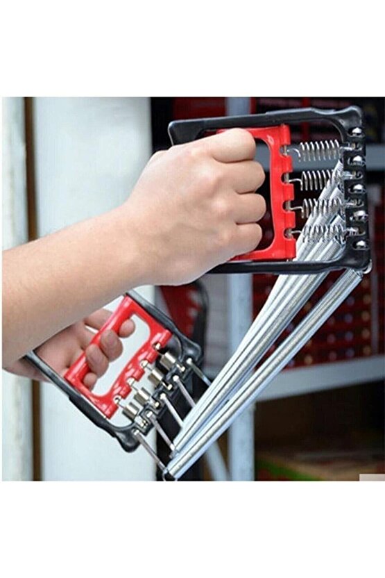 El Ayak Göğüs Yayı Çelik Yay Spor Aleti 5 Kademe Sertlik Ayarlanabilir Lyt.2234