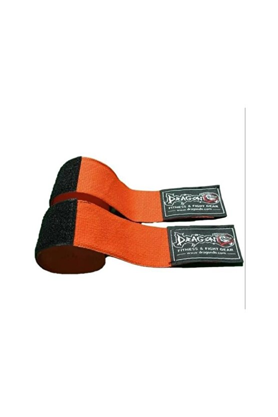 Dragon 99120 Profesyonel Kutulu Boks Dişliği Ve 3,5 M  Boks Bandaj Set Kick Boks Muaythai 3,5 Mt