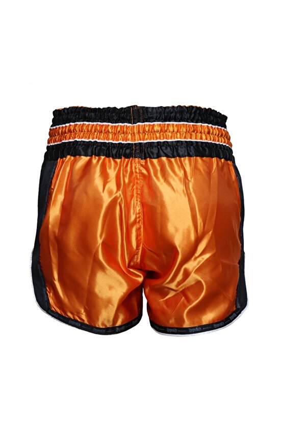 MT3075 Retro NEO Muaythai Şortu Muay Thai Şort Turuncu