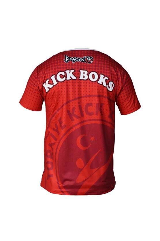 KF2024 Kick Boks Tişörtü Kick Boxing Dijital Baskılı Tişört