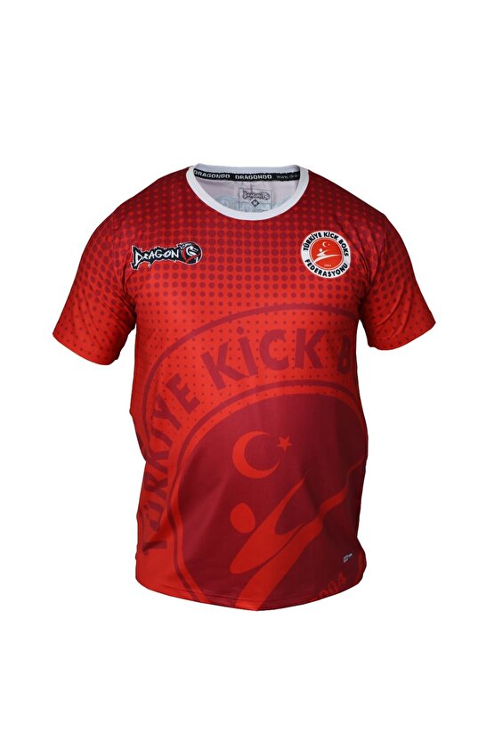 KF2024 Kick Boks Tişörtü Kick Boxing Dijital Baskılı Tişört