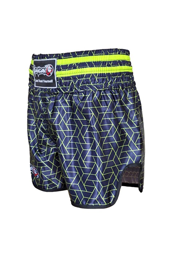MT3404 Muay Thai Şortu Kick Boks Şortu Dijital Baskılı Şort