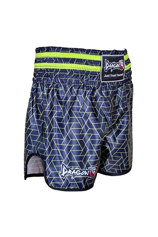 MT3404 Muay Thai Şortu Kick Boks Şortu Dijital Baskılı Şort
