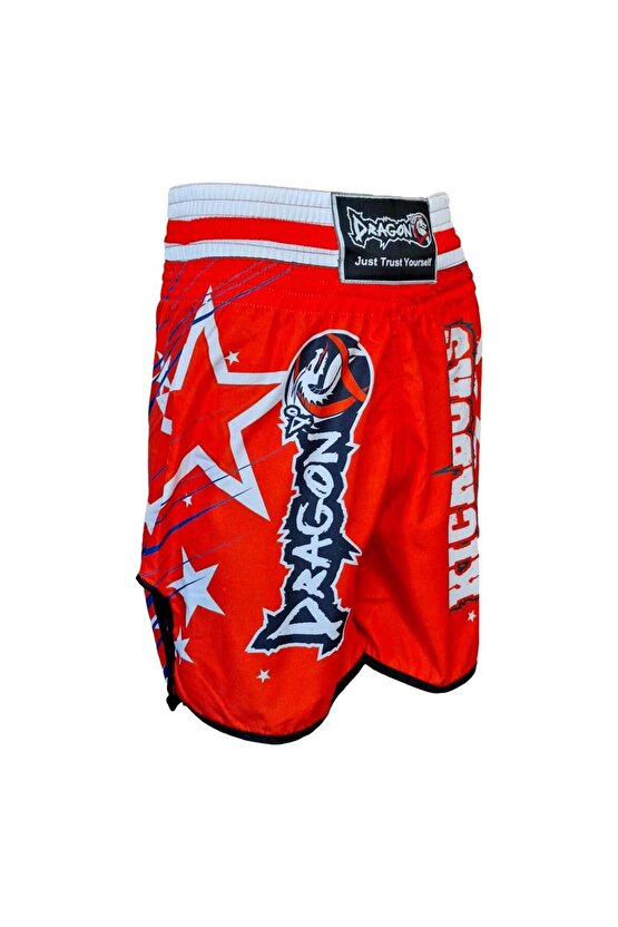 KB240 Kick Boks Şortu Dijital Baskılı Kick Boxing Antrenman Şortu