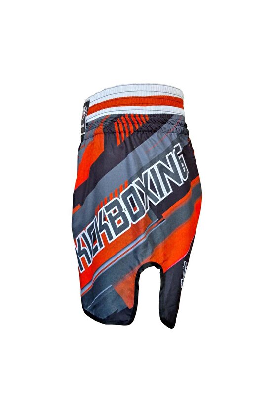 KB244 Kick Boks Şortu Kick Boxing Antrenman Şortu Dijital Baskılı Şort