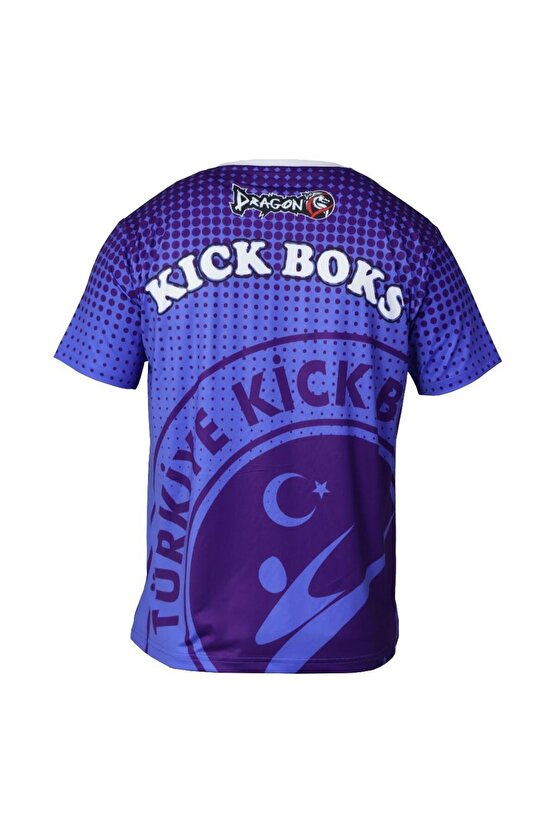 Do Unisex Mavi Kick Boks Tişört